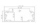 HL-4.3*11.5-LED顯示屏鋁型材